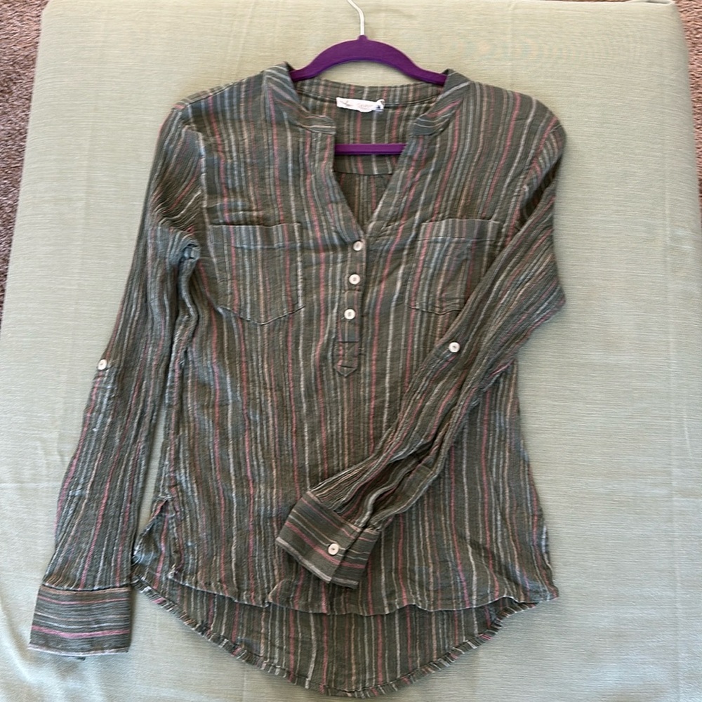 Stripped Tunic Size S by Carve Designs